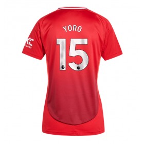 Manchester United Leny Yoro #15 Heimtrikot 2024-25 Kurzarm